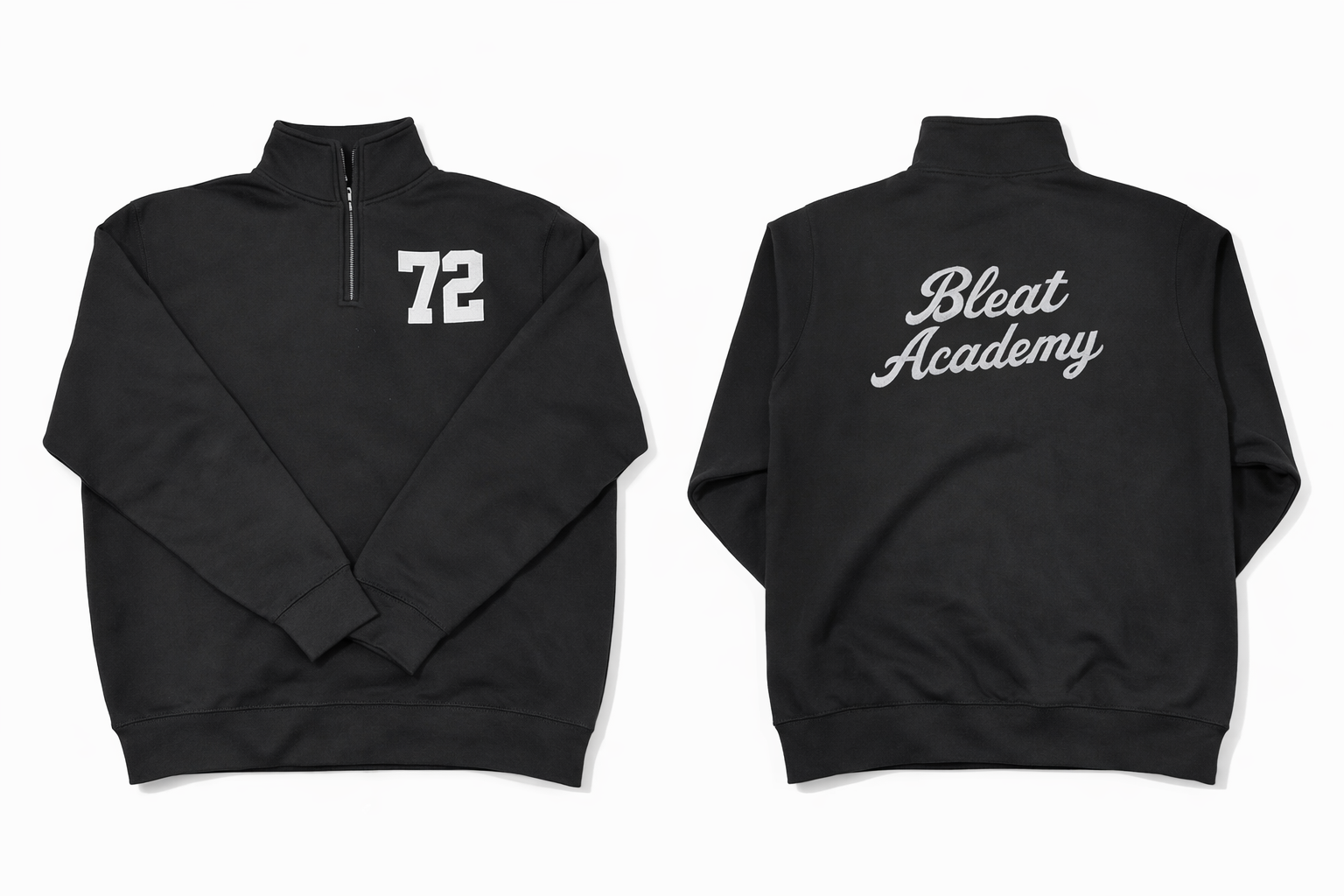 NOIR | BLEAT ACADEMY QUARTER ZIP