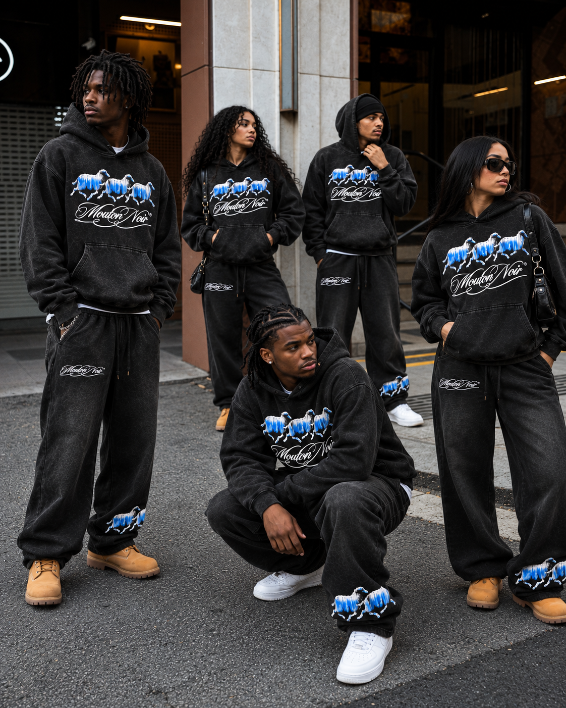NÖIR | BAGGY SWEATS