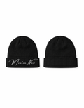NOIR | SCRIPT BEANIE