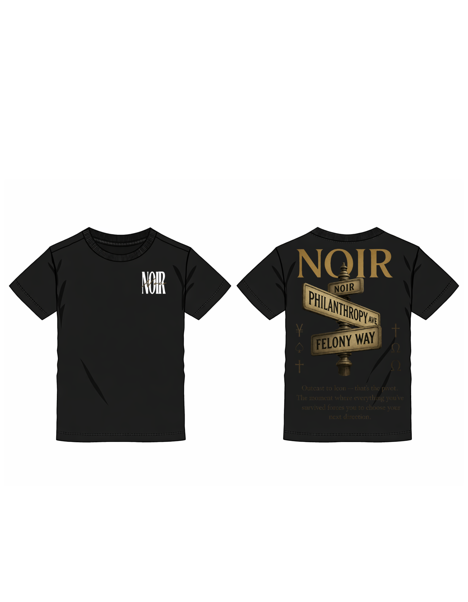 NOIR | CROSSROADS TEE